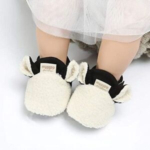 𝅺Baby Cozy Slip-on Slippers  White